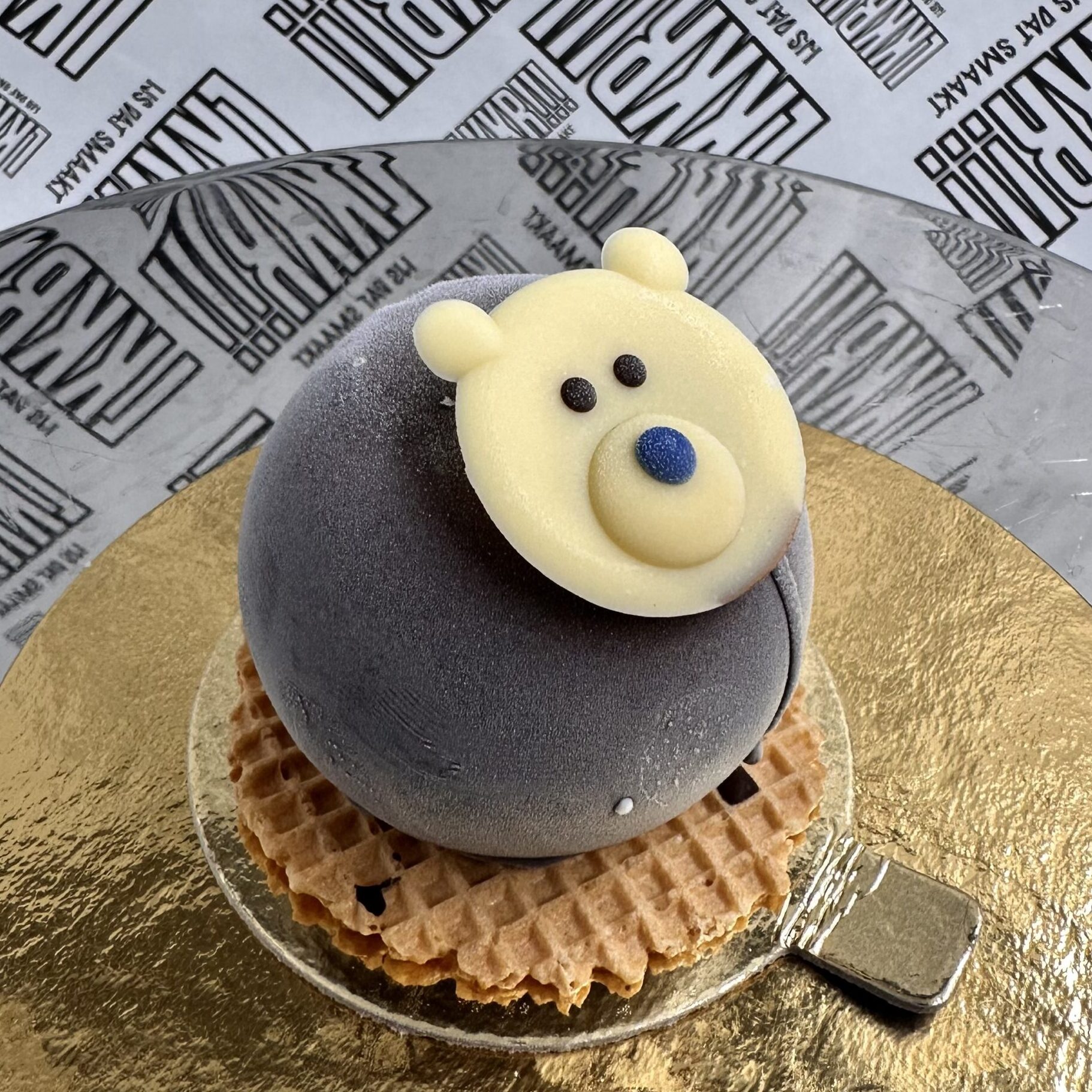 Stracciatella chocoladespiegel gebak